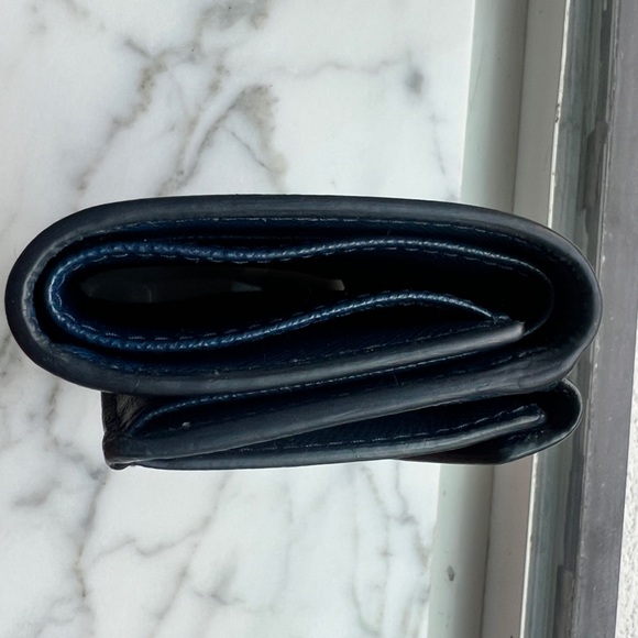 Prada Saffiano Metal Tri-Fold Envelope Card Holder Wallet - Picture 5 of 9